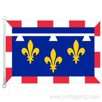 90*150cm Centre France flag 100% polyster